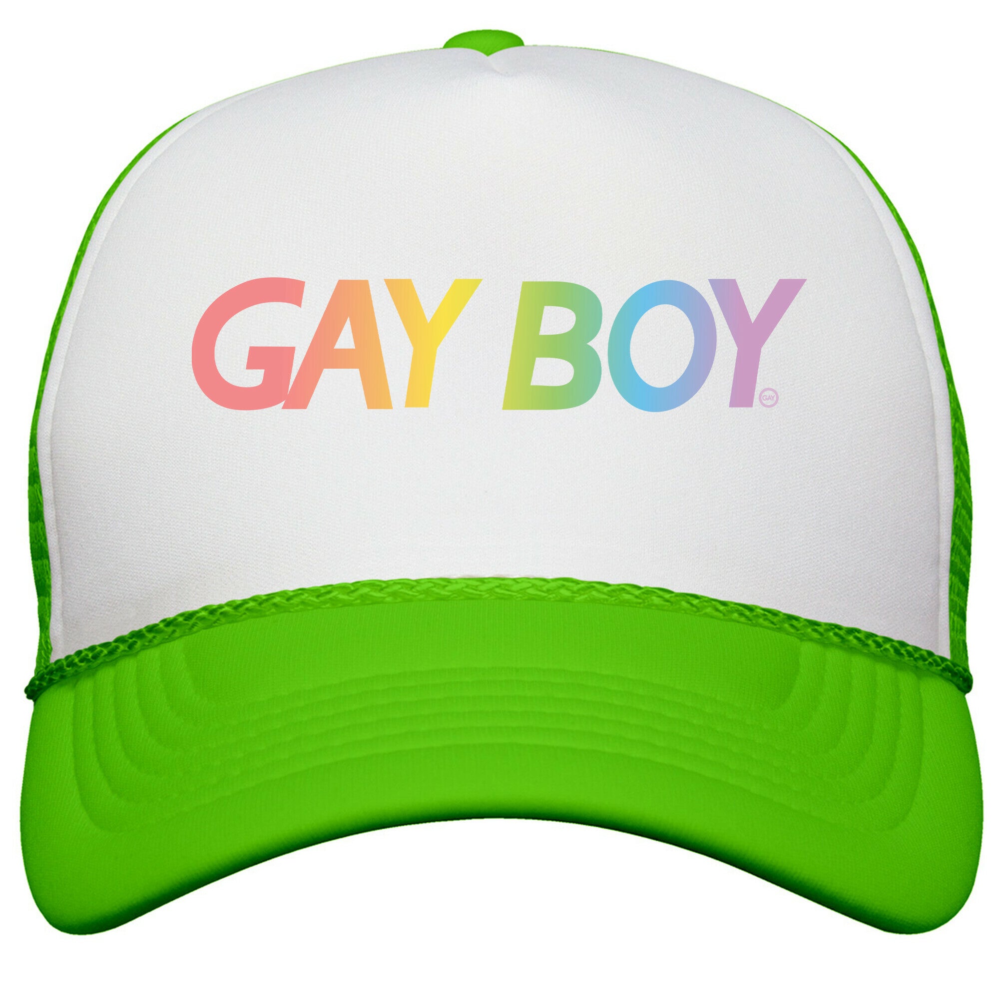 GayBoy Gameboy Parody Snapback Trucker Hat